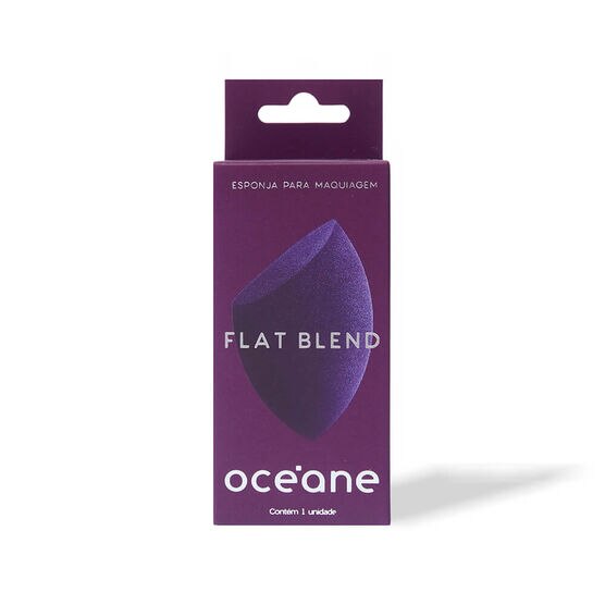 FLAT BLEND ESPONJA DE MAKE ROXA
